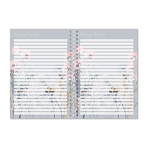 Exacompta GS015Z A5 Things To Do Notizbuch, 90 g/m² Papier, 149 mm x 210 mm, 40 Blatt liniertes Papier mit Blumen- und Bienen-Design, ideal zum Organisieren Exacompta GS015Z A5 Things To Do Notizbuch, 90 g/m² Papier, 149 mm x 210 mm, 40 Blatt liniertes Papier mit Blumen- und Bienen-Design, ideal zum Organisieren von Exacompta