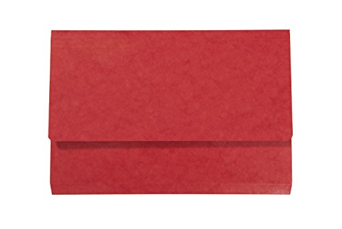 Exacompta Iderama Dokumentenmappe, 265 g/m², Kanzleipapier, Rot, 10 Stück von Exacompta