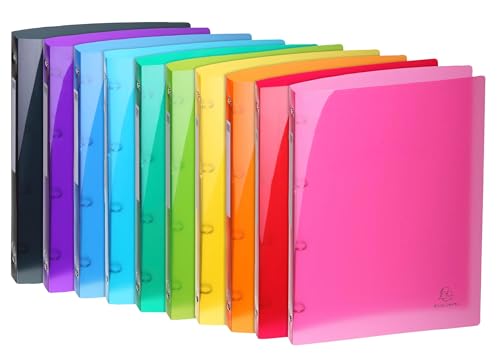 Exacompta - Ref 51670E – Iderama PP-Ringbuch mit flexiblem Einband, geeignet für A4-Dokumente, aus Polypropylen, 4 Ringe, 20 mm Rücken, 15 mm Ringe, verschiedene Farben (20 Stück) Exacompta - Ref 51670E – Iderama PP-Ringbuch mit flexiblem Einband, geeignet für A4-Dokumente, aus Polypropylen, 4 Ringe, 20 mm Rücken, 15 mm Ringe, verschiedene Farben (20 Stück) von Exacompta