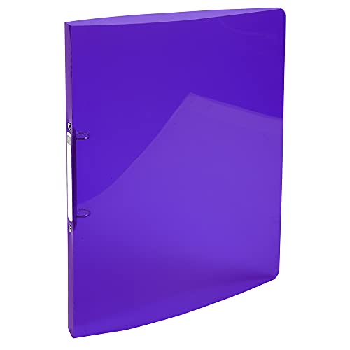Exacompta Iderama Ringbuch mit flexiblem Einband, A4, 2 Ringe, Rücken 20 mm, Violett, 5 Stück Exacompta Iderama Ringbuch mit flexiblem Einband, A4, 2 Ringe, Rücken 20 mm, Violett, 5 Stück von Exacompta