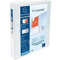 Exacompta Kreacover Ringbuch 2-Ringe weiß 4,7 cm DIN A4 Exacompta Kreacover Ringbuch 2-Ringe weiß 4,7 cm DIN A4 von Exacompta