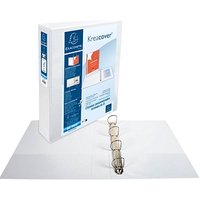 Exacompta Kreacover Ringbuch 4-Ringe weiß 7,5 cm DIN A4, 1 St. von Exacompta