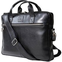 Exacompta Laptoptasche Exactive Leder schwarz 17437E bis 39,6 cm (15,6 Zoll) von Exacompta