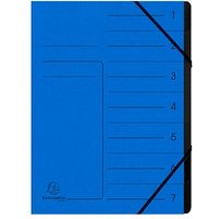 Exacompta Ordnungsmappe 7 Fächer blau Exacompta Ordnungsmappe 7 Fächer blau von Exacompta