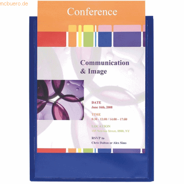 Exacompta Präsentationsmappe Krea Cover A4 blau Exacompta Präsentationsmappe Krea Cover A4 blau von Exacompta