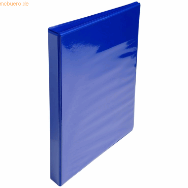 Exacompta Präsentationsringbuch Kreacover A4 16mm 4 Ringe blau von Exacompta