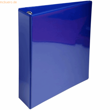 Exacompta Präsentationsringbuch Kreacover A4 60mm 4 Ringe blau von Exacompta