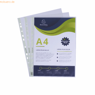 Exacompta Prospekthülle Forever 5320E A4 100 Stück von Exacompta