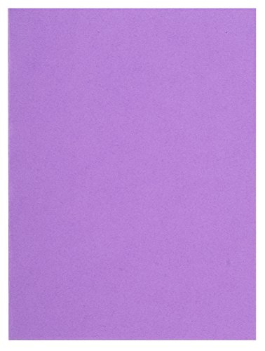 Exacompta 150008E 100er Pack Aktendeckel Forever DIN A4 aus flexiblem Recycling-Karton lila Mappe blauer Engel zertifiziert Einschlagmappe von Exacompta