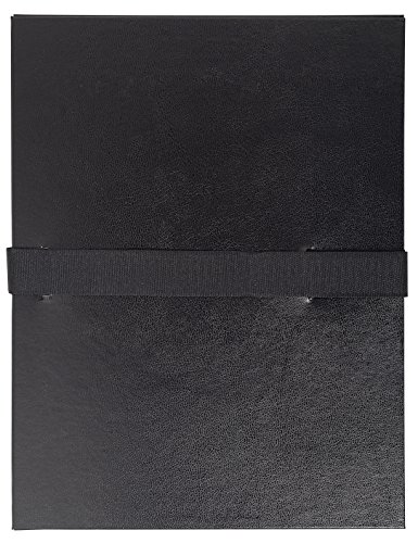 Exacompta - Ref. 2641E – Karton mit 10 Schnellhefter mit ausziehbarem Rücken ohne Klappe – Klettverschluss – Kapazität 1000 Blatt – Format 24 x 32 cm – für DIN A4 – Schwarz Exacompta - Ref. 2641E – Karton mit 10 Schnellhefter mit ausziehbarem Rücken ohne Klappe – Klettverschluss – Kapazität 1000 Blatt – Format 24 x 32 cm – für DIN A4 – Schwarz von Exacompta