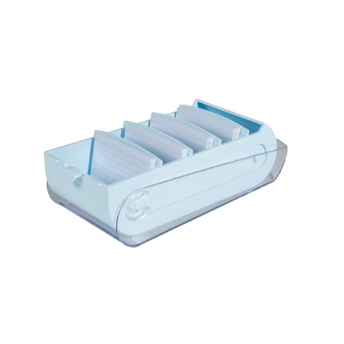 Exacompta - Ref. 5346223D – Karton mit 8 Learning Box BUNNYBOX A7 Aquarell – Maße 25 x 13,2 x 8,5 cm – Farbe Pastellblau/Kristall – für bis zu 900 Karten im A7-Format Exacompta - Ref. 5346223D – Karton mit 8 Learning Box BUNNYBOX A7 Aquarell – Maße 25 x 13,2 x 8,5 cm – Farbe Pastellblau/Kristall – für bis zu 900 Karten im A7-Format von Exacompta