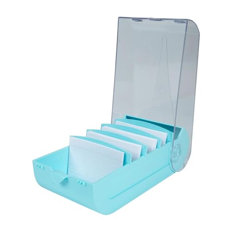 Exacompta - Ref. 5346323D – Karton mit 8 Learning Box BUNNYBOX A7 Aquarell – Maße 25 x 13,2 x 8,5 cm – Farbe Pastellgrün/Kristall – für bis zu 900 Karten im A7-Format Exacompta - Ref. 5346323D – Karton mit 8 Learning Box BUNNYBOX A7 Aquarell – Maße 25 x 13,2 x 8,5 cm – Farbe Pastellgrün/Kristall – für bis zu 900 Karten im A7-Format von Exacompta