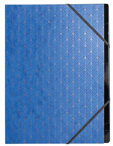 Exacompta - Ref. 56350E – Karton mit 8 Ordnern Harmonika Neo Déco – mit Gummibändern – Deckblatt aus Karton 400 g/m² – innen aus Karton – 7 Fächer – Maße: 24 x 32 cm – für A4 – sortiert Exacompta - Ref. 56350E – Karton mit 8 Ordnern Harmonika Neo Déco – mit Gummibändern – Deckblatt aus Karton 400 g/m² – innen aus Karton – 7 Fächer – Maße: 24 x 32 cm – für A4 – sortiert von Exacompta