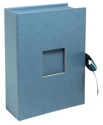Exacompta - Ref. 77603E - OfficeByMe Fotokoffer - aus strukturiertem Papier in Enteneiblau - Personalisierungsfenster - Schleifenverschluss - zum Aufbewahren von Fotos oder Karteikarten bis 13 x 18 cm Exacompta - Ref. 77603E - OfficeByMe Fotokoffer - aus strukturiertem Papier in Enteneiblau - Personalisierungsfenster - Schleifenverschluss - zum Aufbewahren von Fotos oder Karteikarten bis 13 x 18 cm von Exacompta