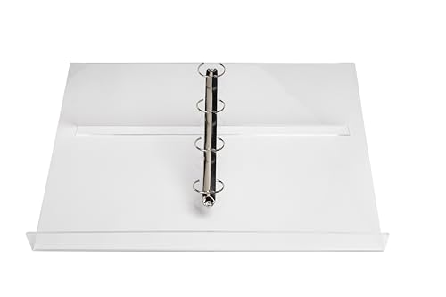 Exacompta - Ref. 81458D - 1 Rednerpult, Tischpult, Staffelei, mit 4 abnehmbaren Ringen, für A4 Dokumente, A3-kompatibel, Maße: Prof 52 cm x Breite 32,6 cm x Höhe 14,8 cm Exacompta - Ref. 81458D - 1 Rednerpult, Tischpult, Staffelei, mit 4 abnehmbaren Ringen, für A4 Dokumente, A3-kompatibel, Maße: Prof 52 cm x Breite 32,6 cm x Höhe 14,8 cm von Exacompta