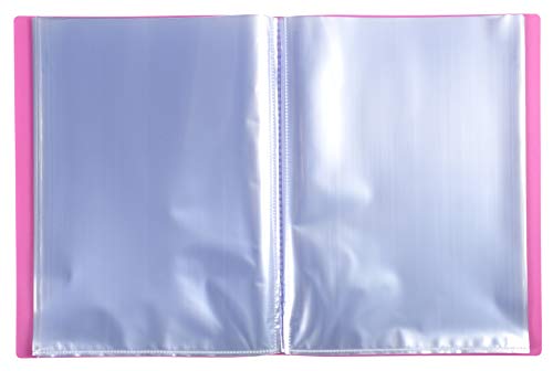 Exacompta - Ref. 88117E - Karton mit 8 Dokumentenhüllen OPAK - 100 Hüllen aus glattem Kristall - 200 Seiten - für DIN A4 - Maße 24 x 32 cm - Einband aus halbfestem Polypropylen - Farbe Rosa Exacompta - Ref. 88117E - Karton mit 8 Dokumentenhüllen OPAK - 100 Hüllen aus glattem Kristall - 200 Seiten - für DIN A4 - Maße 24 x 32 cm - Einband aus halbfestem Polypropylen - Farbe Rosa von Exacompta