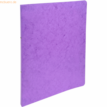 Exacompta Ringbuch A4 Manila-Karton 15mm 2 Ringe violett von Exacompta