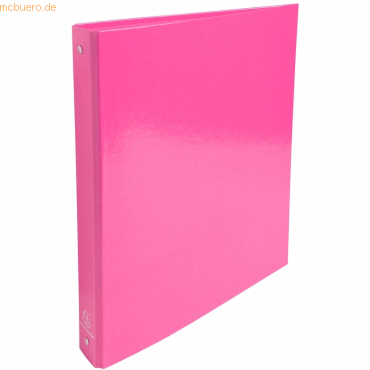 Exacompta Ringbuch Iderama A4 Pappe 4 Ringe 30mm rosa von Exacompta