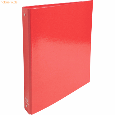 Exacompta Ringbuch Iderama A4 Pappe 4 Ringe 30mm rot von Exacompta