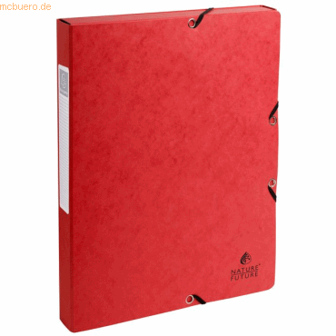 8 x Exacompta Sammelbox A4 30mm Manila-Karton rot 8 x Exacompta Sammelbox A4 30mm Manila-Karton rot von Exacompta