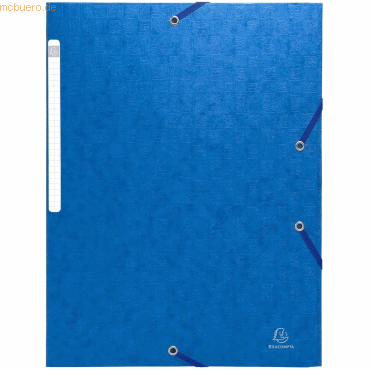 Exacompta Sammelmappe A4 Scotten Manila-Karton 425g/qm blau Exacompta Sammelmappe A4 Scotten Manila-Karton 425g/qm blau von Exacompta