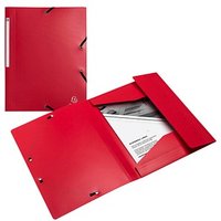Exacompta Sammelmappe Opak DIN A4 rot von Exacompta