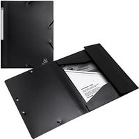 Exacompta Sammelmappe Opak DIN A4 schwarz von Exacompta