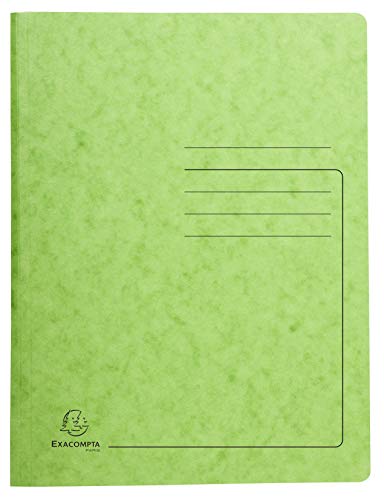 Exacompta - Ref. 240233E - Karton mit 25 Heftmappen aus Glanzkarton 355 g/m² - bedruckter Einband - FSC®-zertifizierter Mappe - Maße 24 x 32 cm für DIN A4 - Linde Exacompta - Ref. 240233E - Karton mit 25 Heftmappen aus Glanzkarton 355 g/m² - bedruckter Einband - FSC®-zertifizierter Mappe - Maße 24 x 32 cm für DIN A4 - Linde von Exacompta