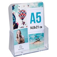 Exacompta Tischprospekthalter Office Exacryl transparent DIN A5, 1 St. von Exacompta