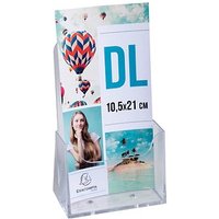 Exacompta Tischprospekthalter Office Exacryl transparent DIN lang 11,5 x 6,5 x 18,2 cm, 1 St. Exacompta Tischprospekthalter Office Exacryl transparent DIN lang 11,5 x 6,5 x 18,2 cm, 1 St. von Exacompta
