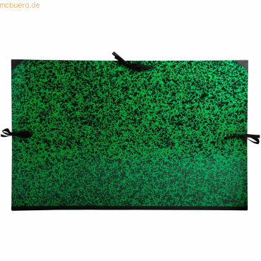 Exacompta Zeichenmappe Annonay 80x120 mit Bändern grün von Exacompta