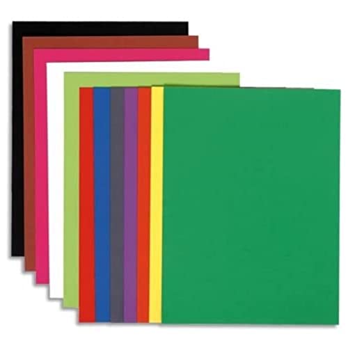 Exacompta 150001E 100er Pack Aktendeckel Forever DIN A4 aus flexiblem Recycling-Karton farbig sortiert Mappe blauer Engel zertifiziert Einschlagmappe von Exacompta