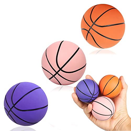 Exbrith 3 Stück Hüpfball aus Gummi - 6cm - Squeeze Toy with High Elasticity Help Relieve Stress for Mitgebsel fürs Büro oder Kindergeburtstag von Exbrith