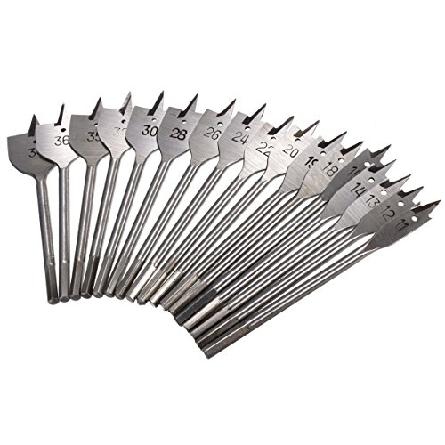 ExcLent 11-38Mm Wood Flat Drill Bits Hex Shank Wood Working Spade Drill Bits - 22mm von ExcLent
