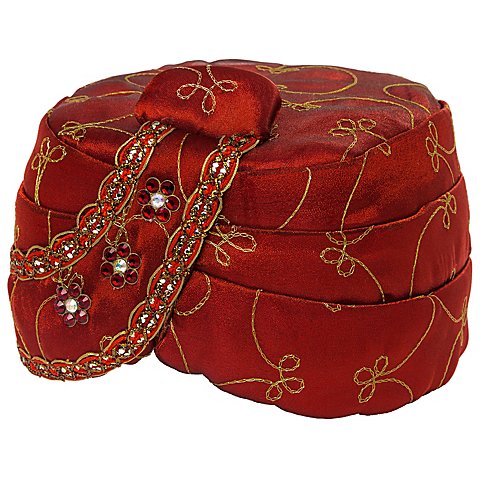 Orientalischer Turban, rot von Exclusive Design by buttinette