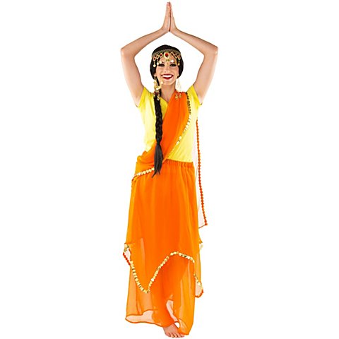 buttinette Bollywood-Rock "India", orange von Exclusive Design by buttinette