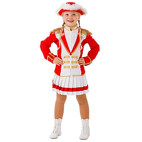 Gardekostüm im Major-Stil für Kinder, rot von Exclusive Design by buttinette