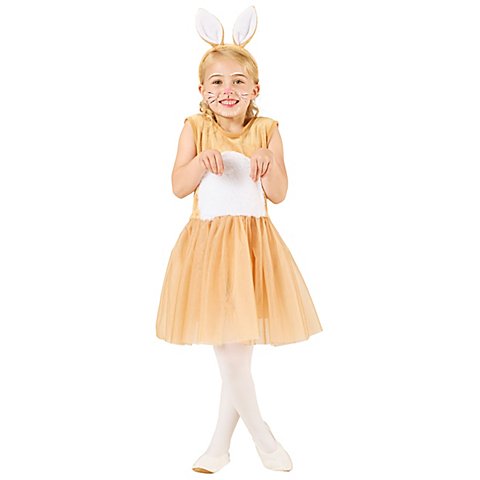 buttinette Kinderkleid "Hase", hellbraun/weiß buttinette Kinderkleid "Hase", hellbraun/weiß von Exclusive Design by buttinette