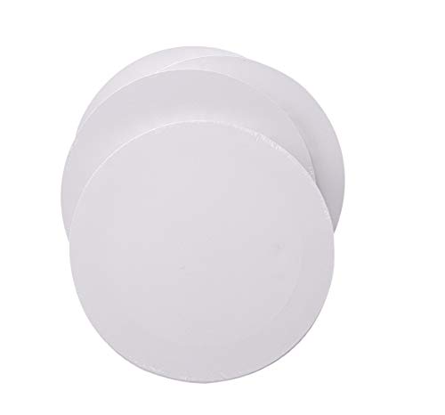 Exerz Keilrahmen Runden 4 Stück/Leinwand Durchmesser 30cm / Gerahmte Kunst Leinwände/ 280GSM/ Vorgespannt 100% Baumwolle/Leere/dreifach grundiert/Ohne Säure/mittelkörnig/ 1.7cm dick Exerz Keilrahmen Runden 4 Stück/Leinwand Durchmesser 30cm / Gerahmte Kunst Leinwände/ 280GSM/ Vorgespannt 100% Baumwolle/Leere/dreifach grundiert/Ohne Säure/mittelkörnig/ 1.7cm dick von EXERZ