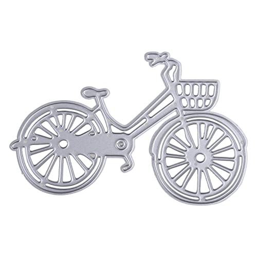 Niedliche Fahrrad-Stanzschablone, Karbonstahl, Stanzformen, Scrapbooking, Prägung, hohl, handgefertigt, für Dekoration, Karten, Papierbasteln, Alben, Vorlage, Metall-Stanzformen für Kartenherstellung Niedliche Fahrrad-Stanzschablone, Karbonstahl, Stanzformen, Scrapbooking, Prägung, hohl, handgefertigt, für Dekoration, Karten, Papierbasteln, Alben, Vorlage, Metall-Stanzformen für Kartenherstellung von Exingk