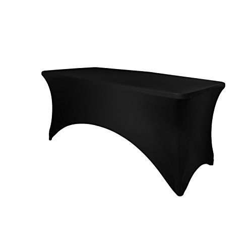 Expand Tischhusse, Tischcover Schwarz - Tisch Husse, Cover als Tischdecke - 110cm bis 130cm - Geschlossen - Stretch Expand Tischhusse, Tischcover Schwarz - Tisch Husse, Cover als Tischdecke - 110cm bis 130cm - Geschlossen - Stretch von Expand