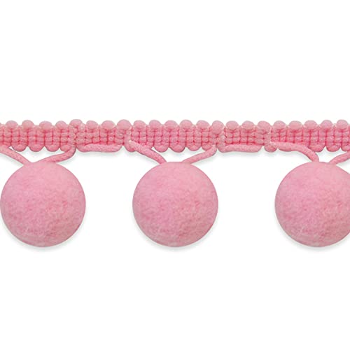 Expo Bonita Pom Pom Fransen 1–1/2 Zoll x 20Yd Pink, Acryl, Mehrfarbig Expo Bonita Pom Pom Fransen 1–1/2 Zoll x 20Yd Pink, Acryl, Mehrfarbig von Expo