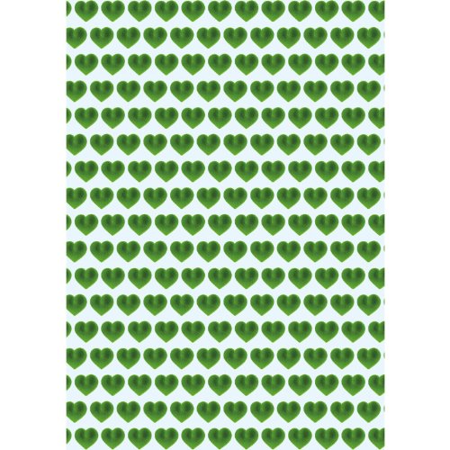 Geschenkpapier - 3 Bogen grüne WiesenHerzen Geschenkpapier - 3 Bogen grüne WiesenHerzen von ExtraDesign
