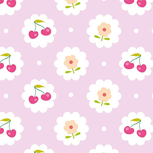 Geschenkpapier KIRSCHEN UND BLUMEN - 3er Set Geschenkpapier KIRSCHEN UND BLUMEN - 3er Set von ExtraPapeterie