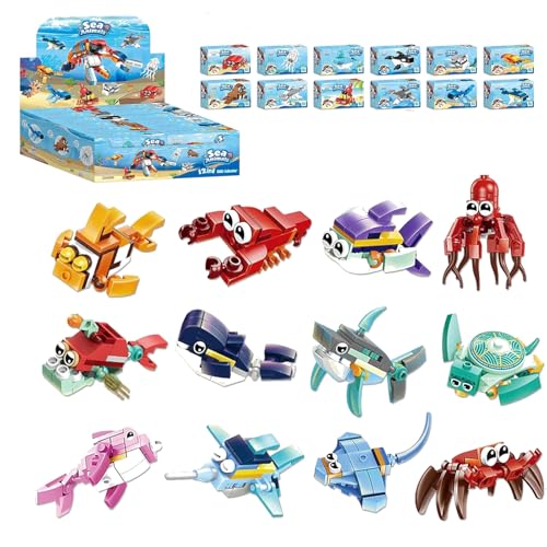 Eymobad Mitgebsel Kindergeburtstag Gastgeschenke,12 Stück Mini Bausteine Tiere Konstruktionsspielzeug, Baustein Spielzeug Kinder Party Geschenk,für Jungen Mädchen Ostereier Gastgeschenke Eymobad Mitgebsel Kindergeburtstag Gastgeschenke,12 Stück Mini Bausteine Tiere Konstruktionsspielzeug, Baustein Spielzeug Kinder Party Geschenk,für Jungen Mädchen Ostereier Gastgeschenke von Eymobad