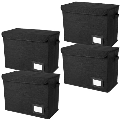 Eyoulife 4 Stück Comic Aufbewahrungsbox Faltbar 40x20x30cm, Comicbuch-Aufbewahrung Pack150-180 Comic-Bücher mit Deckel, Tragegriff, Etikettenschlitz, Comic Buch Box für Bücher Dokumente Eyoulife 4 Stück Comic Aufbewahrungsbox Faltbar 40x20x30cm, Comicbuch-Aufbewahrung Pack150-180 Comic-Bücher mit Deckel, Tragegriff, Etikettenschlitz, Comic Buch Box für Bücher Dokumente von Eyoulife