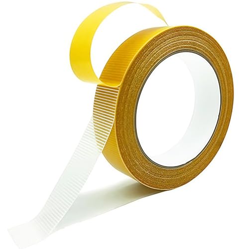 1 Rolls Doppelseitiges Klebeband Extra Stark Teppich Klebeband 3cm x 20m Klebeband Doppelseitig Teppichklebeband Doppelseitig Teppichkleber für Küche Zuhause Schule oder Outdoor von Ezranova