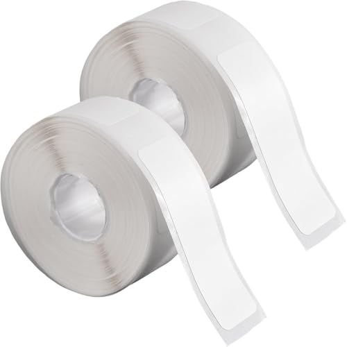 2 Rollen D30 Label Maker Tapes, 12mm x 40mm weiße Selbstklebende Etikette Tape Aufkleber Thermopapierrolle, wasserdichte Selbstklebende Thermopapierrolle LabelTape Aufkleber für Home Office Schuldatei 2 Rollen D30 Label Maker Tapes, 12mm x 40mm weiße Selbstklebende Etikette Tape Aufkleber Thermopapierrolle, wasserdichte Selbstklebende Thermopapierrolle LabelTape Aufkleber für Home Office Schuldatei von Ezranova