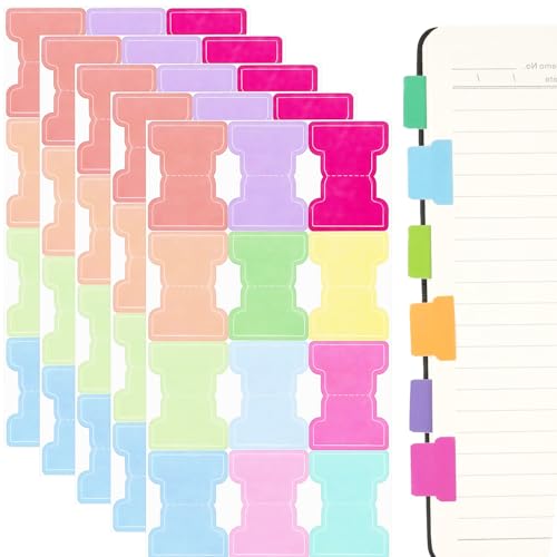 Selbstklebend Page Marker, Book Tabs, Haftnotizen Klebezettel, Sticky Notes, Seitenmarker Pastell, Kleberegisterkarten, Index Marker von Ezranova