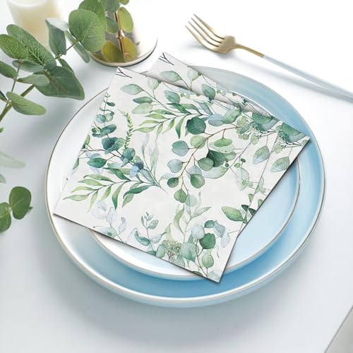 Ezydka 80 Stücke Servietten Eukalyptus 33x33 cm Servietten Grün Servietten Hochzeit Eukalyptus Papierserviette für Tisch Dekorationen Taufe Deko Garten Hochzeit Party Kommunion Ezydka 80 Stücke Servietten Eukalyptus 33x33 cm Servietten Grün Servietten Hochzeit Eukalyptus Papierserviette für Tisch Dekorationen Taufe Deko Garten Hochzeit Party Kommunion von Ezydka